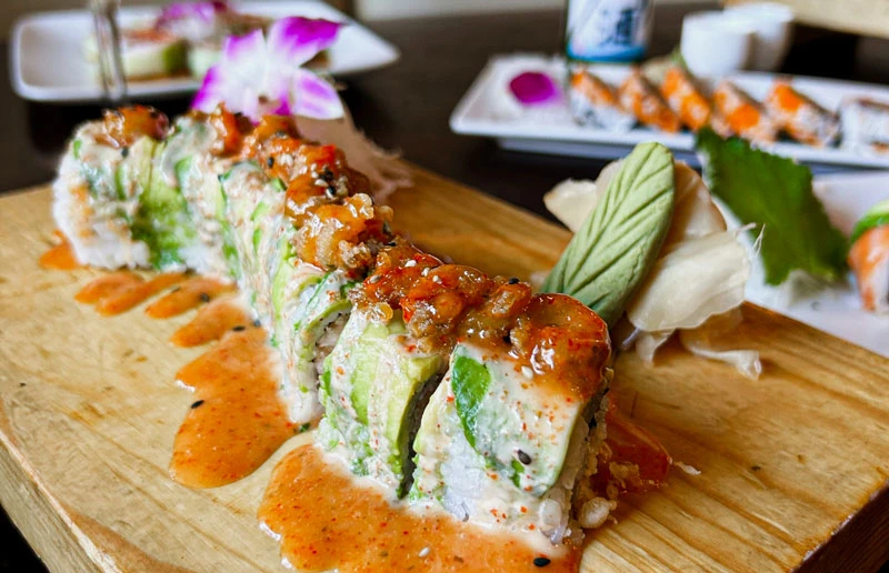 Sushi sky bar
